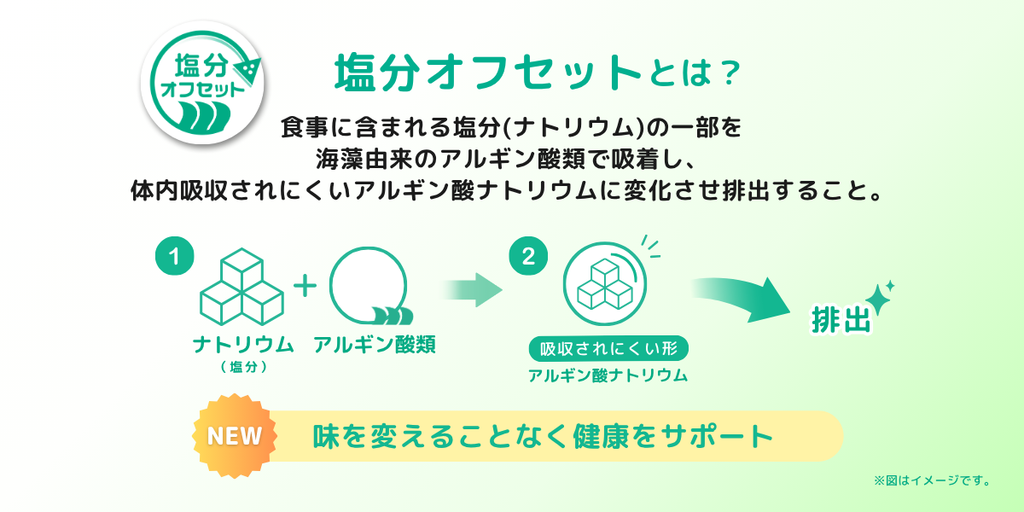 塩分オフセット技術の説明画像